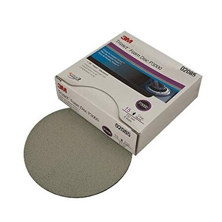 3M TRIZACT HOOKIT FOAM DISC 6" 15/BX 3M2085